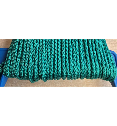 Polyester Kordel grün