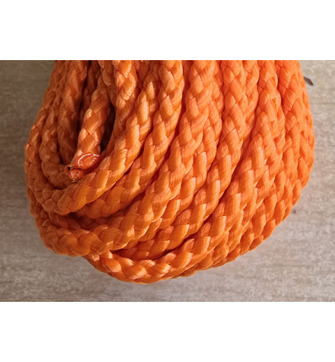 Polyester Kordel neon orange