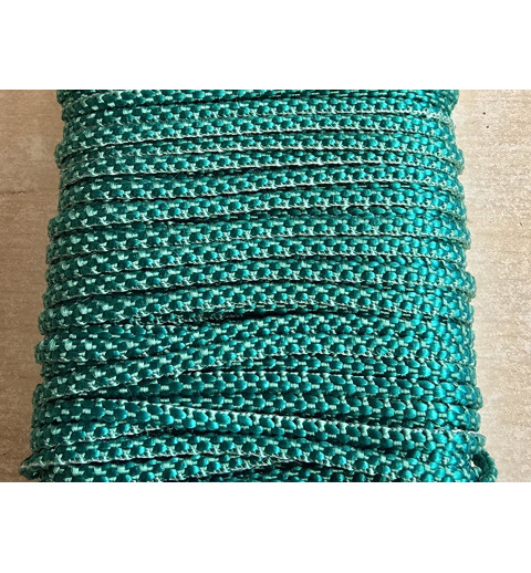 Polyester Kordel grün