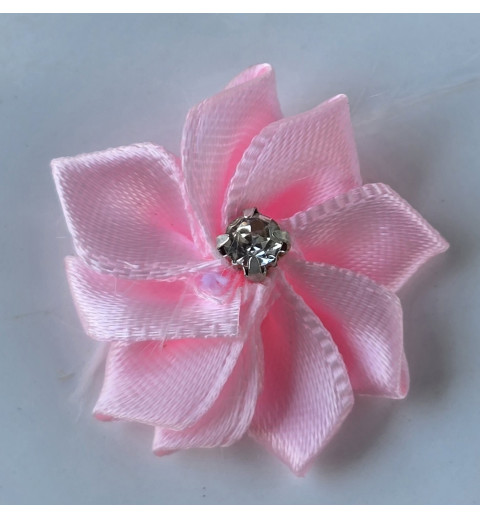 Stoff Blume rosa