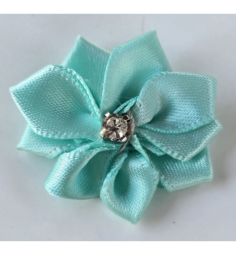 Stoff Blume mint