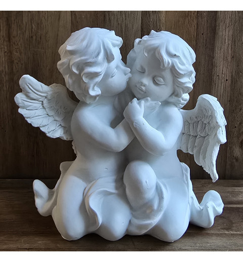 Zwei Engel Polyresin