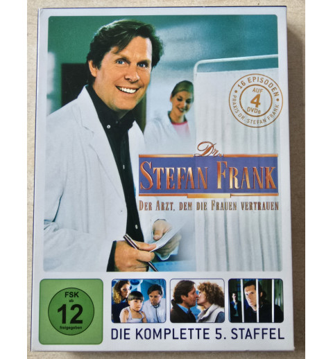 DVD "Dr. Stefan Frank, der Arzt dem die Frauen Vertrauen" 5. Staffel