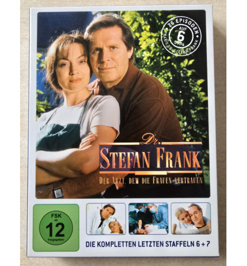 DVD "Dr. Stefan Frank, der Arzt dem die Frauen Vertrauen" 6.+7. Staffel