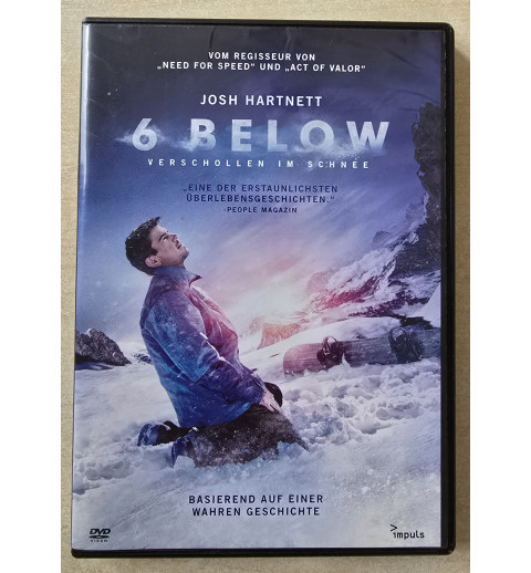 DVD " 6 Below, Verschollen im Schnee "