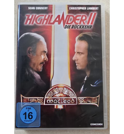 DVD " Highlander 2 "