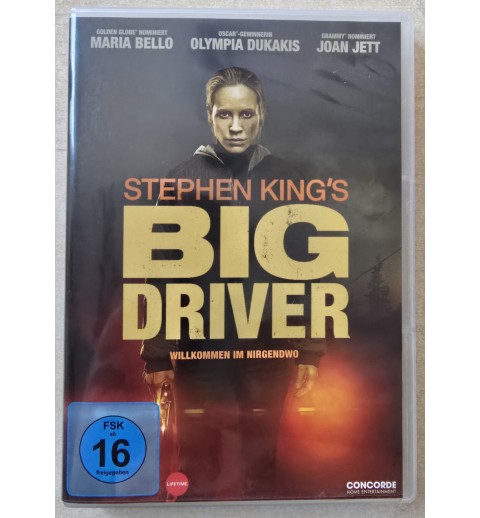 DVD " Big Driver, Willkommen im Nirgendwo "