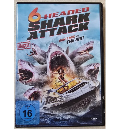 DVD " 6-Headed Shark Attacke "