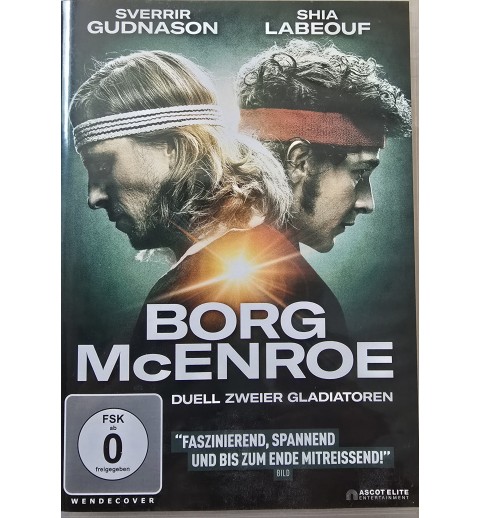 DVD " Borg-McEnroe, Duell Zweier Gladiatoren "