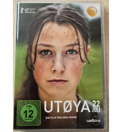 DVD " Utoya 22.Juli "