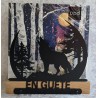 Servietten-Halter Wolf " EN GUETE " Natur