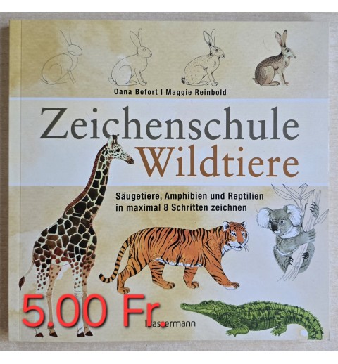 Zeichenschule Wildtiere