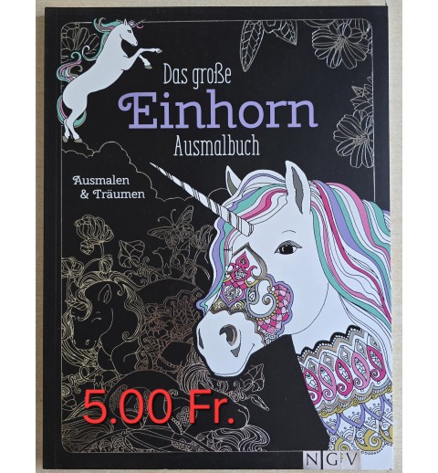 Das grosse Einhorn Ausmalbuch