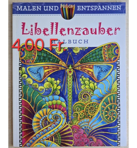 Malbuch Libellenzauber