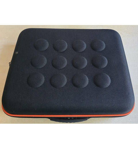 Laptop Tasche schwarz/orange