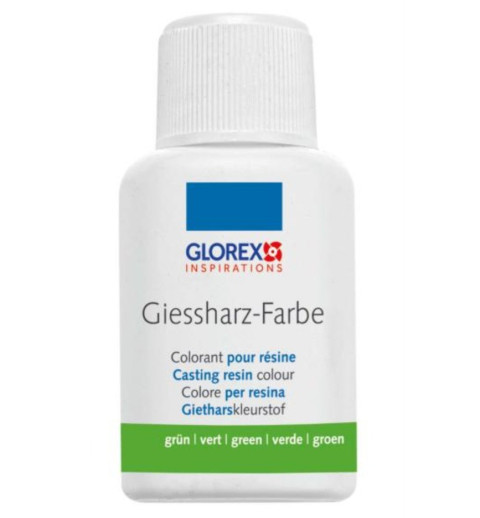Giessharz Farbe grün