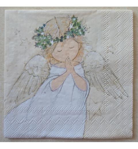 Serviette Betender Engel