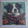 Karte Weihnachts Hund 2