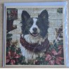 Karte Weihnachts Hund 12