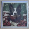Karte Weihnachts Hund 18