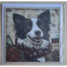 Karte Weihnachts Hund 25