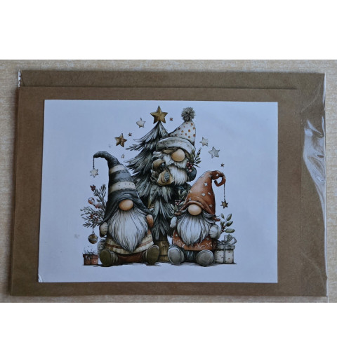 Karte Weihnachts Wichtel 1