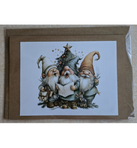 Karte Weihnachts Wichtel 2