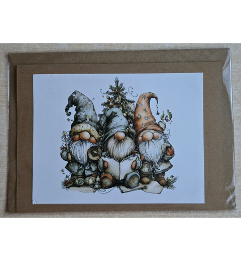 Karte Weihnachts Wichtel 3
