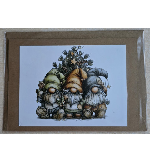 Karte Weihnachts Wichtel 4