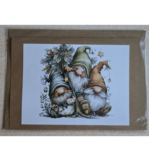 Karte Weihnachts Wichtel 5