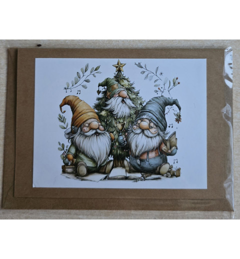 Karte Weihnachts Wichtel 6
