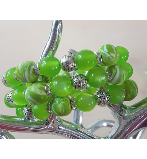 Wickelarmband grün