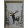 Karte Elch/Winterwald