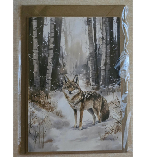 Karte Coyote/Winterwald