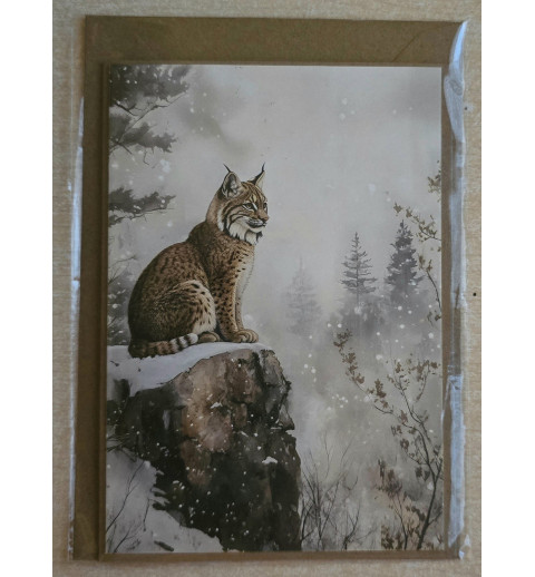Karte Luchs/Winterwald