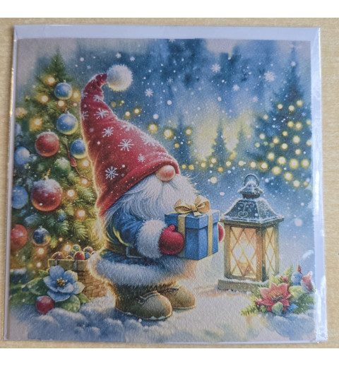Karte Wichtel/Geschenk