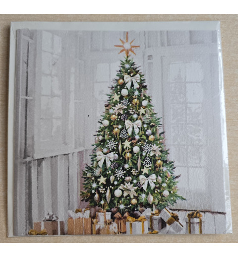 Karte Edler Weihnachtsbaum/Geschenke