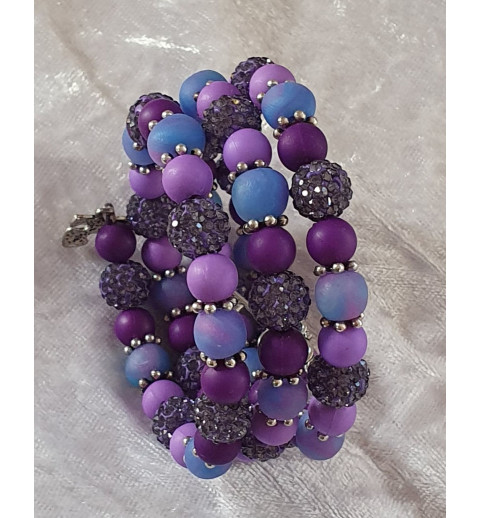 Wickelarmband violette
