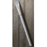 Papp-Kugelschreiber mit Deckel beige