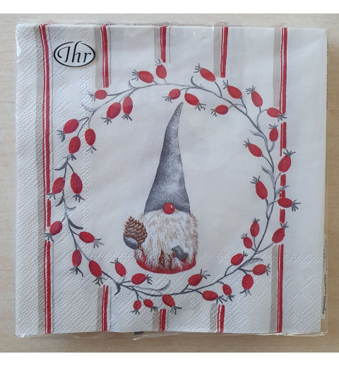 Serviette Wichtel
