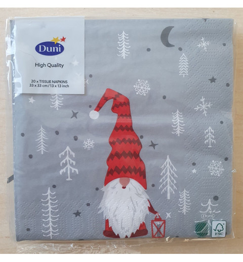 Serviette Wichtel