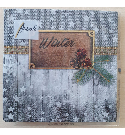 Servietten Winter