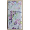 Taschentuch Blumen rosa/violett