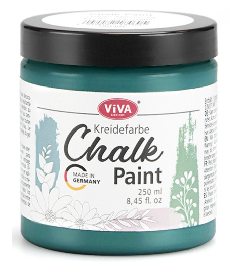 Chalk Paint Kreidefarbe Petrol mit Grün