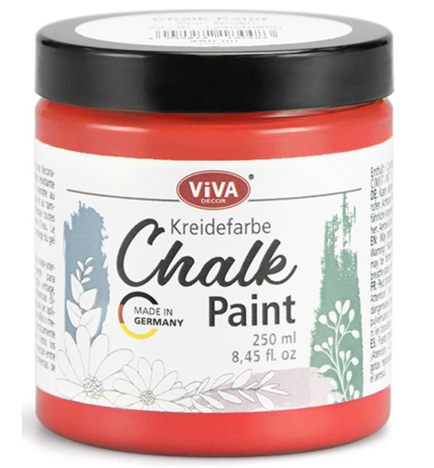 Chalk Paint Kreidefarbe Poppy Red
