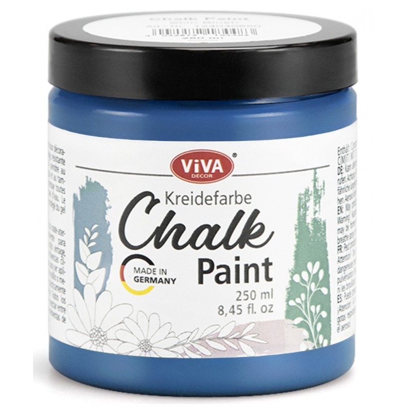 Chalk Paint Kreidefarbe Blue Feather