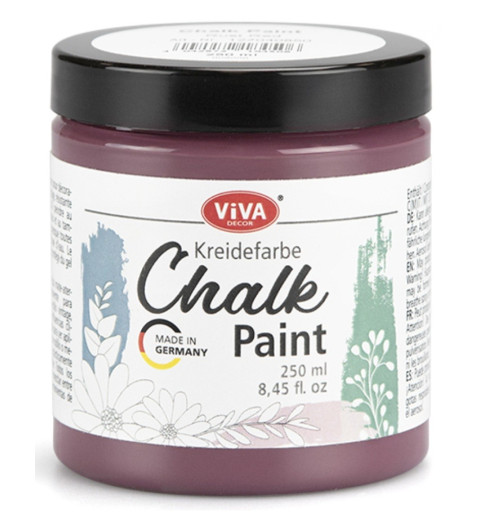 Chalk Paint Kreidefarbe Rust Red