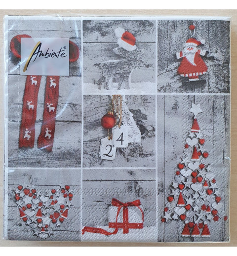 Servietten Weihnachtsmotive