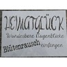 Schablone " HEIMATGKÜCK "
