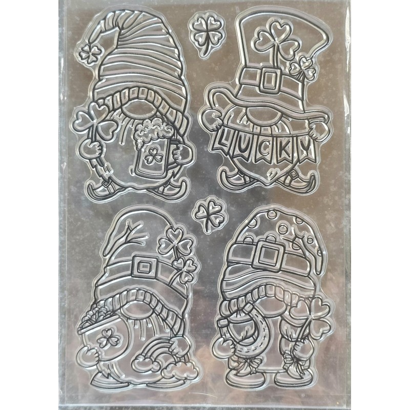 Clear Stamps Vier Wichtel